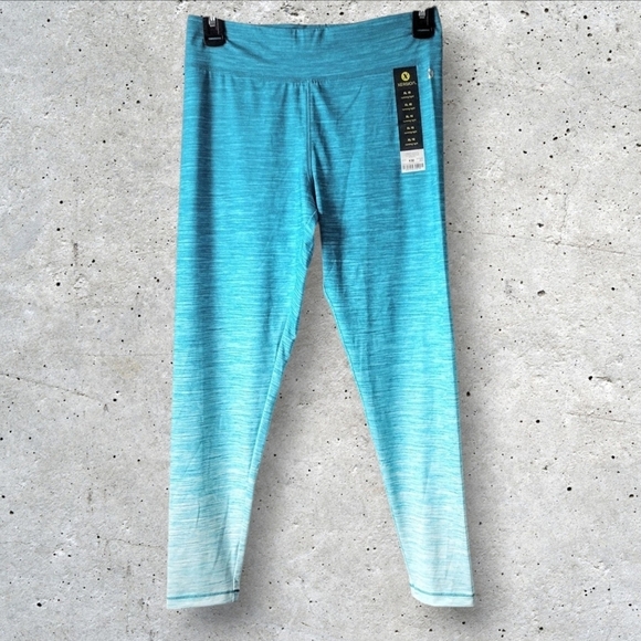 Xersion Other - Girls Xersion Blue Gradient Athletic Leggings Size XL